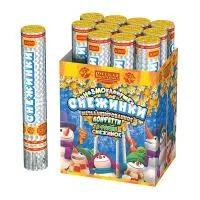 Пневматическая хлопушка Снежинки 30 АС0335 купить от производителя Русская Пиротехника — Самара