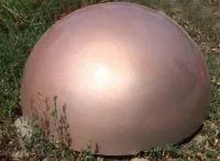 Полусфера металлическая медь (207268) производство промоборудование ø 1000 мм.  в Самаре