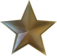 Звезда на памятник состаренная бронза в Самаре (518501)