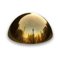 Полусфера латунь Л63 ∅ 100 стенка 1,5 мм. (518693) в Самаре