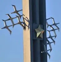 Звезда на стелу нержавеющая сталь нитрид титана в Самаре (518465)