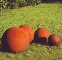 Шары 4 шт. кортеновская ст. (518969) ∅ от 500 до 1350 мм. Самара 