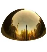 Полусфера латунь Л63 ∅ 450 стенка 2 мм. (518695) в Самаре