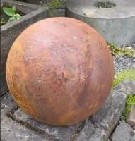 Шар — эффект стали кортен (518922) ∅ 600 мм. Самара
