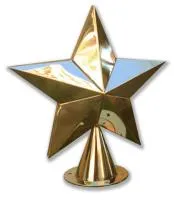 Звезда двусторонне выпуклая ø 350 (517612) сертификат на обелиск - стела памятник мм. пустотелая  в Самаре