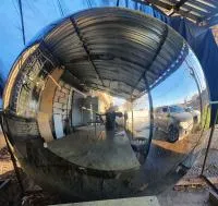 Сфера шар ø 2000 мм. (514274) производство арт-объект пустотелая в Самаре