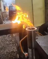 Газовая горелка 82 (517542) монтаж комплект ГВД 379 10 89 00 ПС ø мм. ветроустойчивая  в Самаре