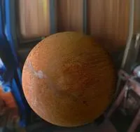 Шар парк декор кортен сталь (518911) ∅ 1000 мм. Самара