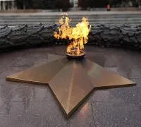 Звезда вечного огня листовая бронза чугун в Самаре (518589)