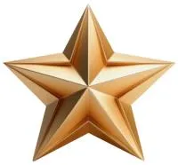 Звезда из латуни элемент декора на памятник в Самаре (518509)