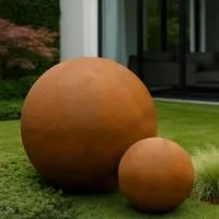 Кортен 2 шара - композиция (518935) ∅ 0,75 и 1,5 м. Самара 