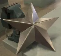 Звезда из углеродистой стали на памятник в Самаре (518462)