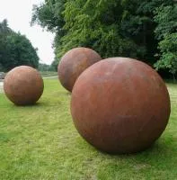 Шары кортен — парк декор (518960) ∅ 1500 1250 1000 мм. Самара 