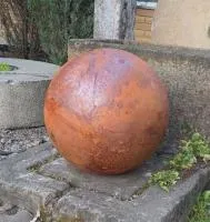 Сфера 3D парк КОРТЕН сталь (518912) ∅ 500 мм. Самара