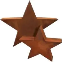 Звезда на монумент кортеновская сталь в Самаре (518500)
