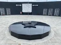Звезда чугун (518248) производство комплект горелка ГВД 379 10 89 00 ПС вечный огонь ø 1100 мм. монолит - литье  в Самаре