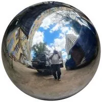 Полая сфера ø 1000 мм. (514269) производство - арт-объект пустотелая  в Самаре